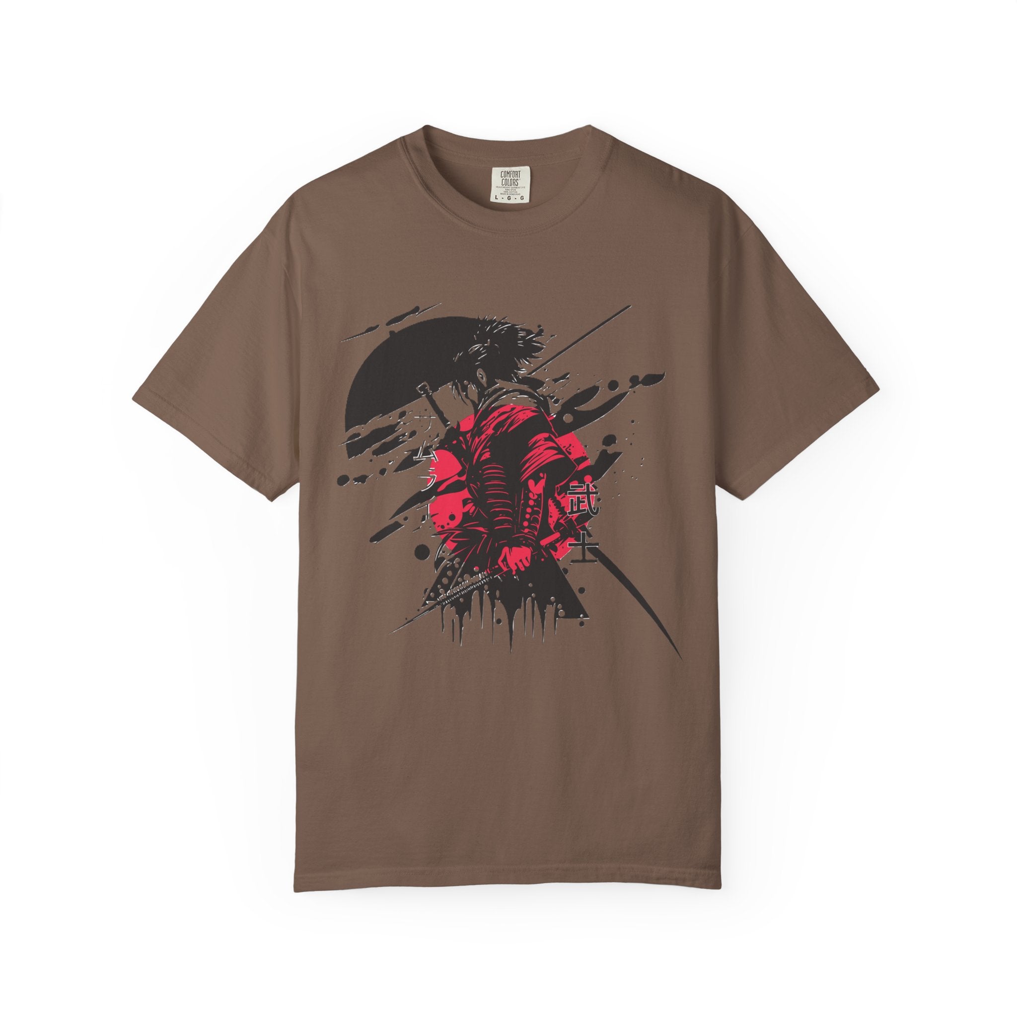 Garment-Dyed Graphic T-Shirt with Artistic Umbrella Design, Casual Tee for Art Lovers, Unique Gift for Birthdays, Fashion Statement, [...]