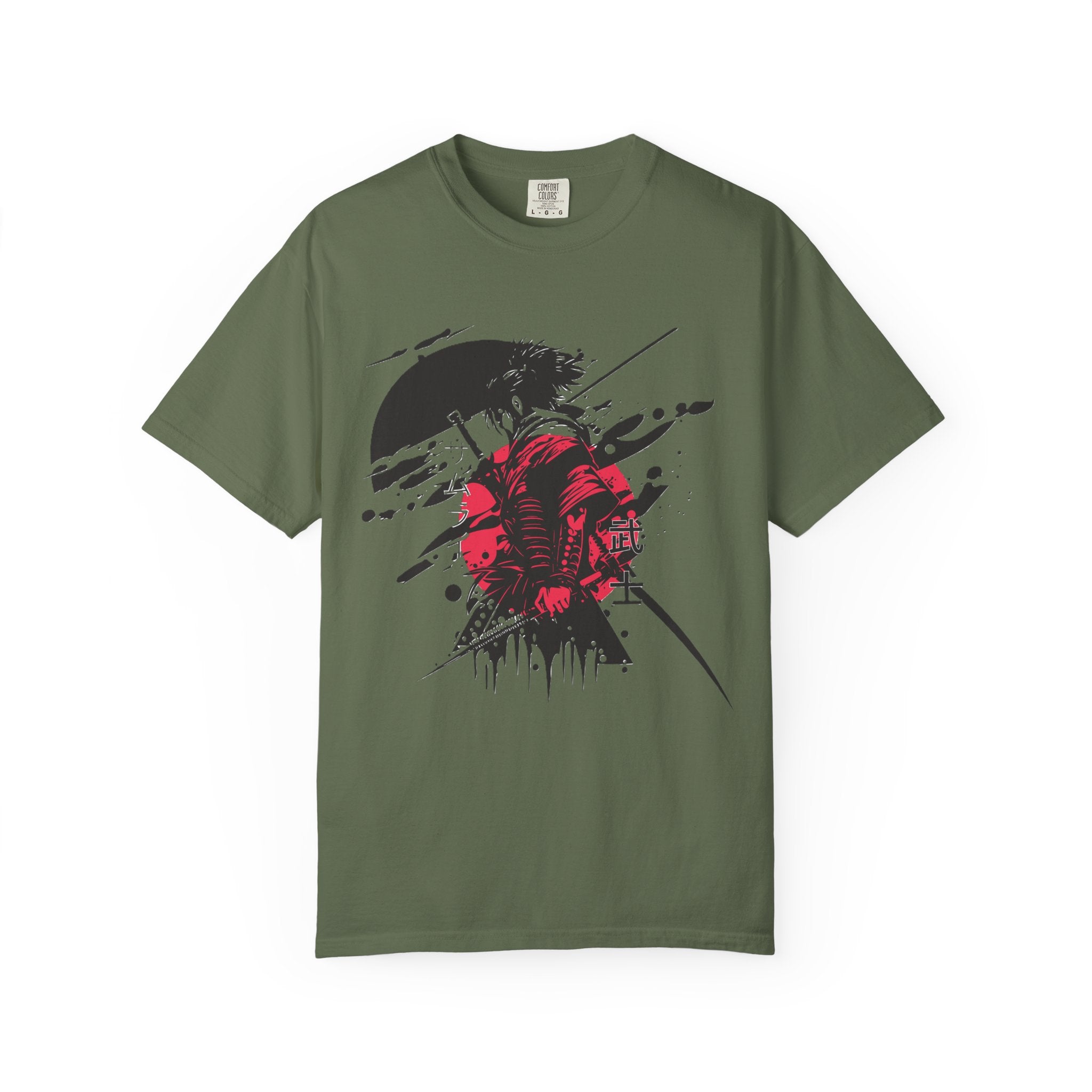 Garment-Dyed Graphic T-Shirt with Artistic Umbrella Design, Casual Tee for Art Lovers, Unique Gift for Birthdays, Fashion Statement, [...]