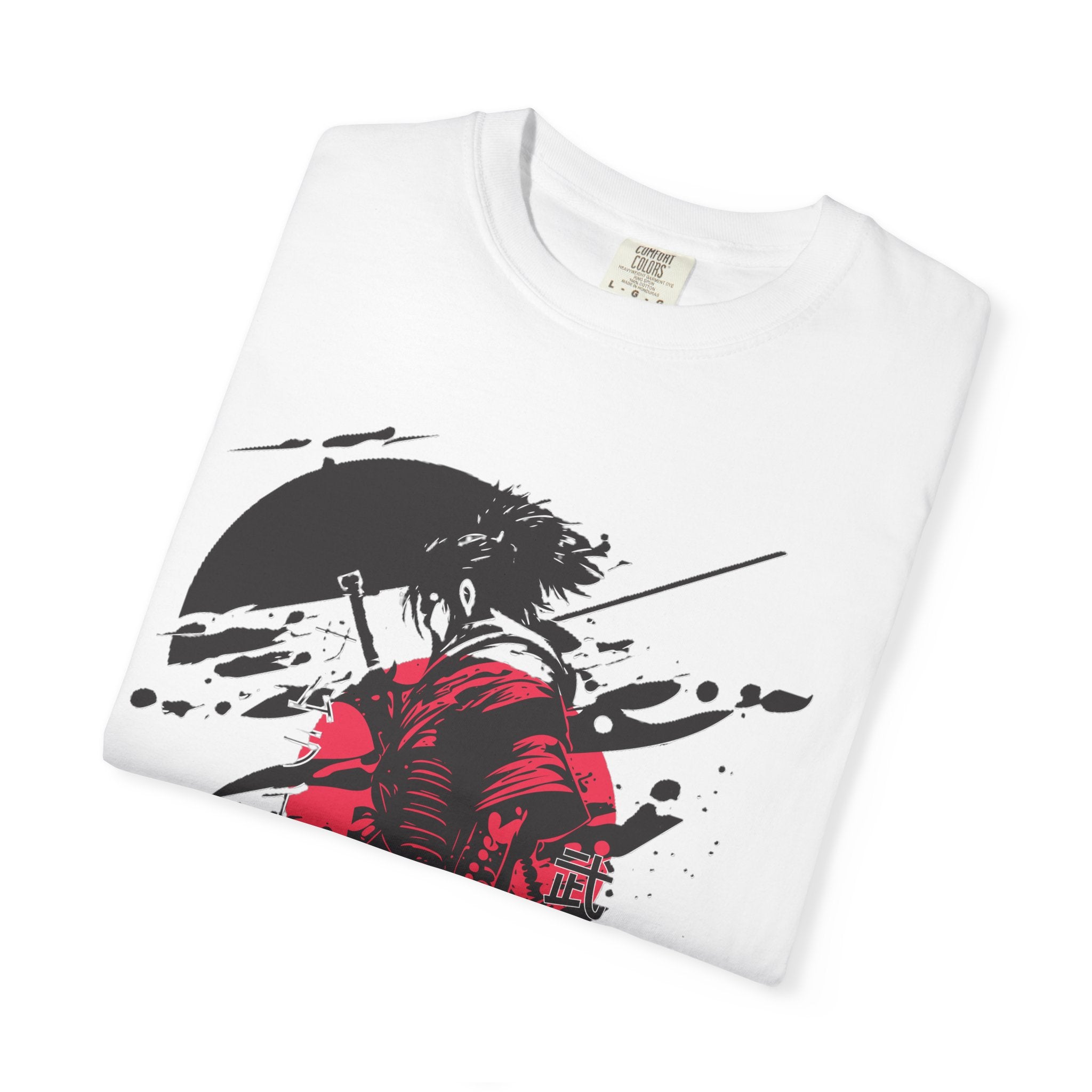 Garment-Dyed Graphic T-Shirt with Artistic Umbrella Design, Casual Tee for Art Lovers, Unique Gift for Birthdays, Fashion Statement, [...]