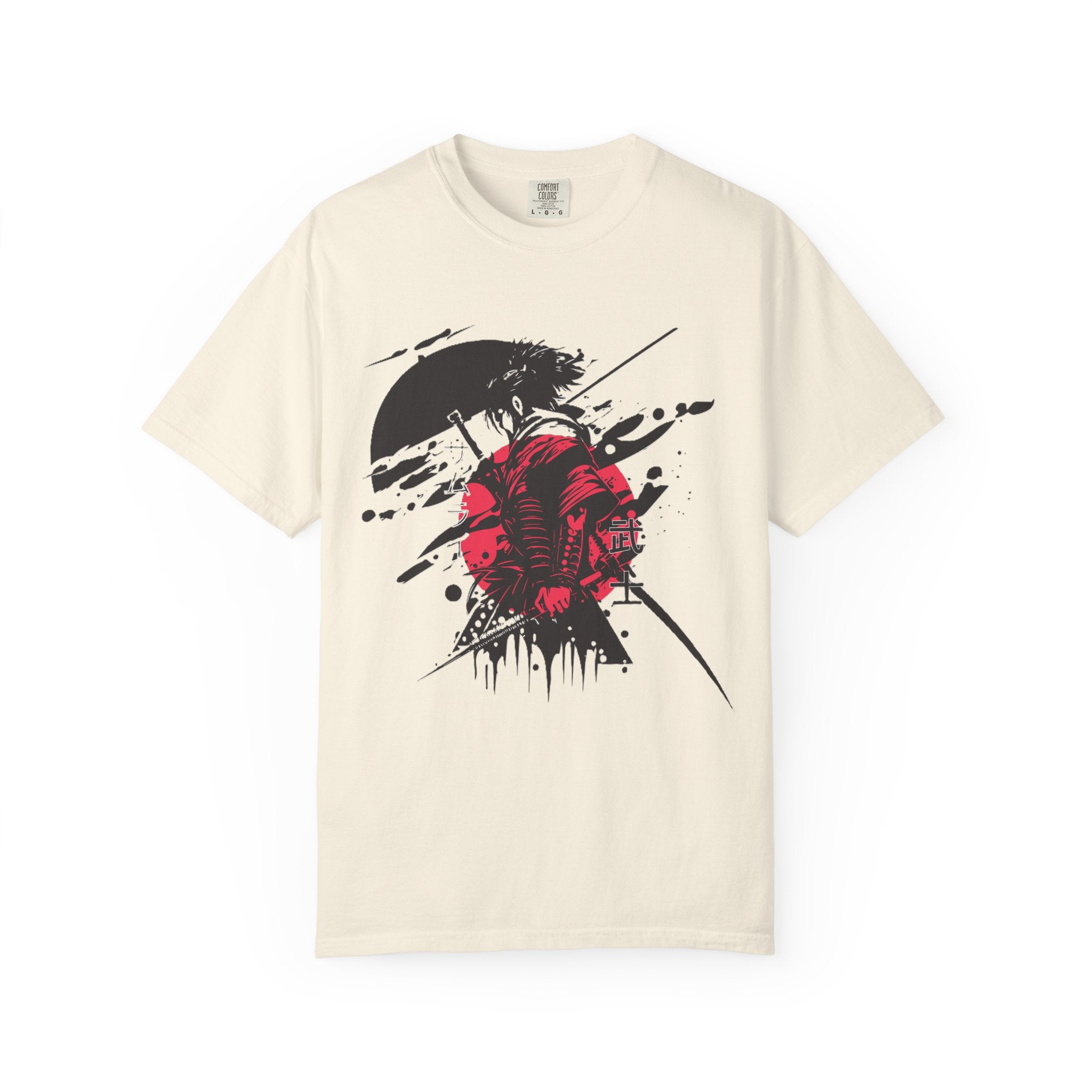 Garment-Dyed Graphic T-Shirt with Artistic Umbrella Design, Casual Tee for Art Lovers, Unique Gift for Birthdays, Fashion Statement, [...]