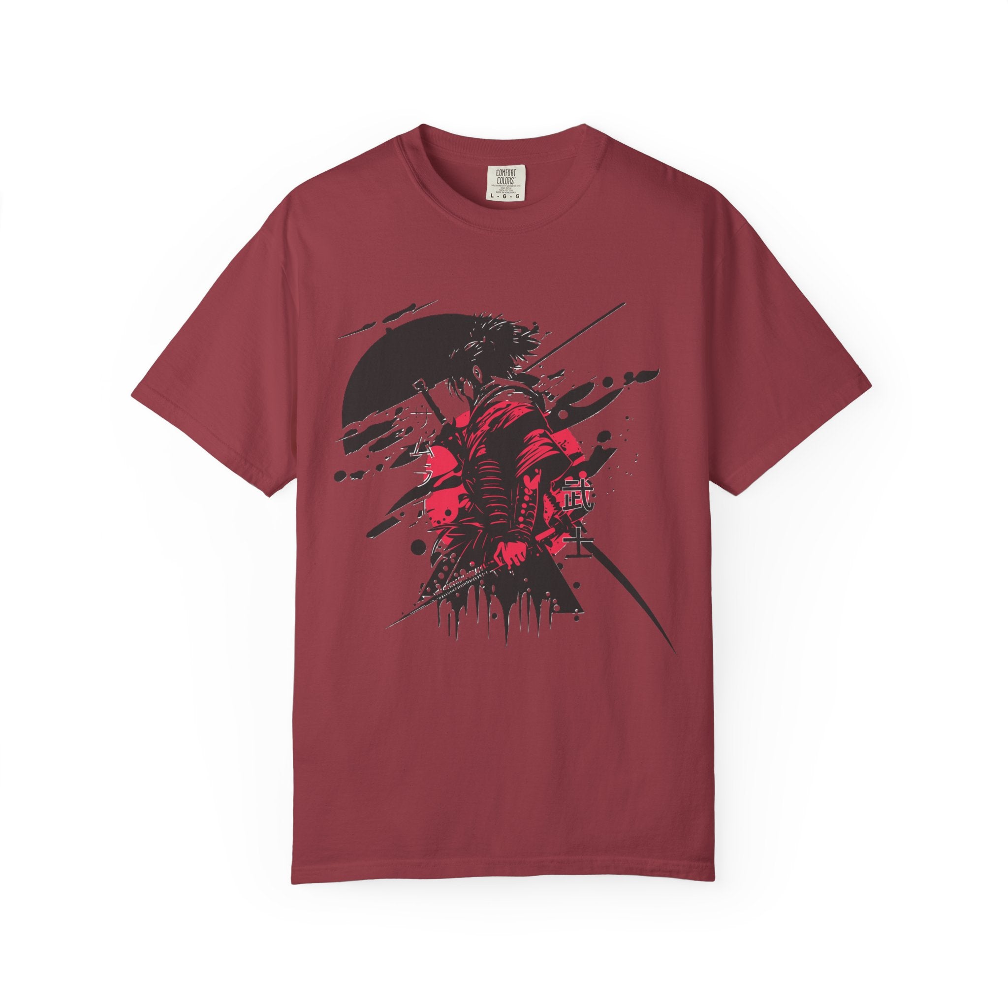 Garment-Dyed Graphic T-Shirt with Artistic Umbrella Design, Casual Tee for Art Lovers, Unique Gift for Birthdays, Fashion Statement, [...]