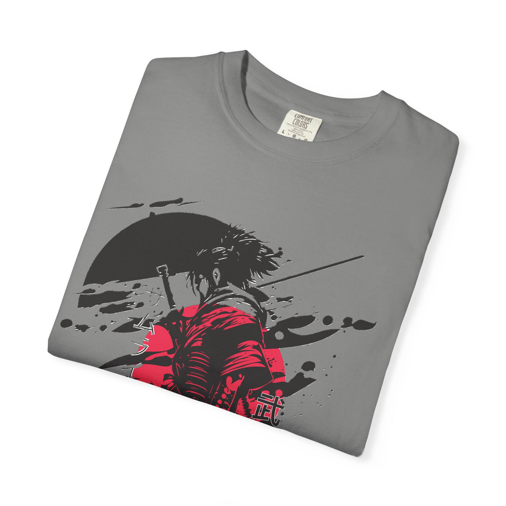 Garment-Dyed Graphic T-Shirt with Artistic Umbrella Design, Casual Tee for Art Lovers, Unique Gift for Birthdays, Fashion Statement, [...]
