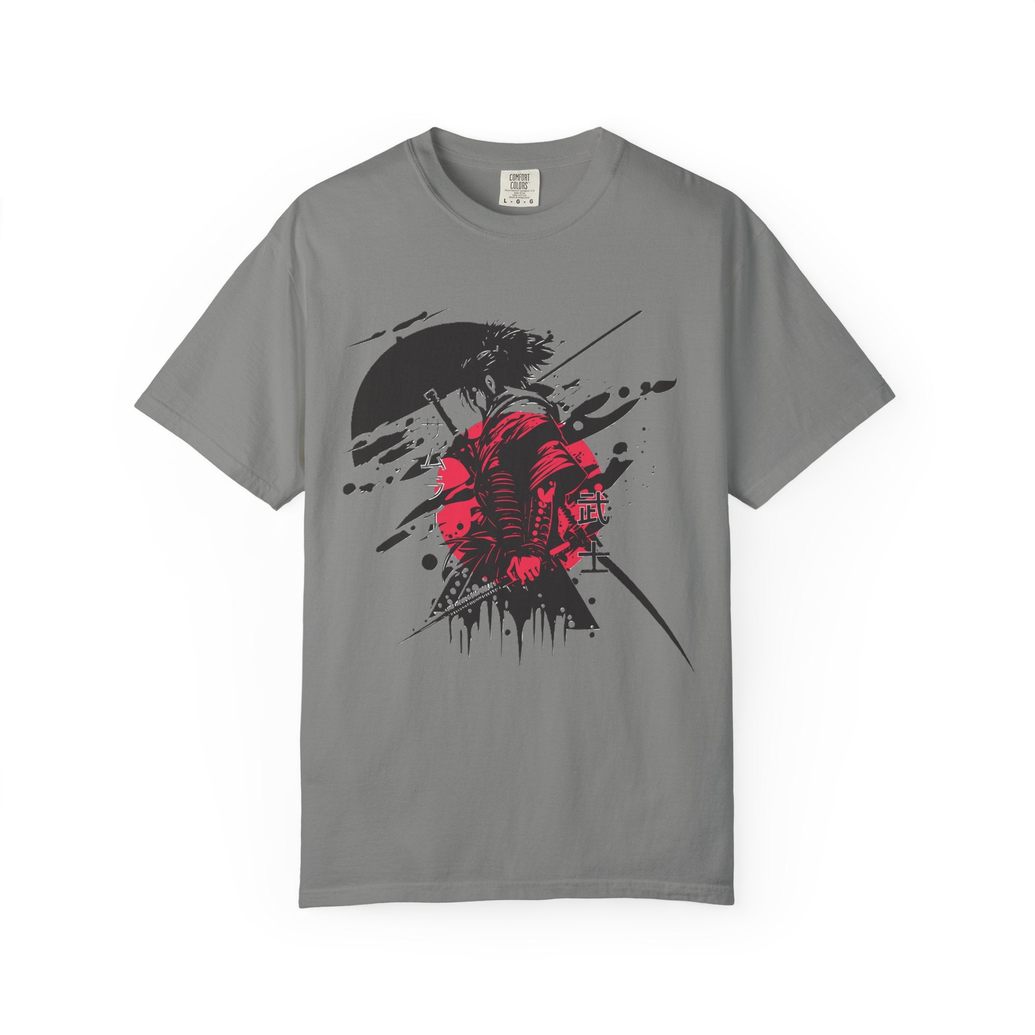 Garment-Dyed Graphic T-Shirt with Artistic Umbrella Design, Casual Tee for Art Lovers, Unique Gift for Birthdays, Fashion Statement, [...]