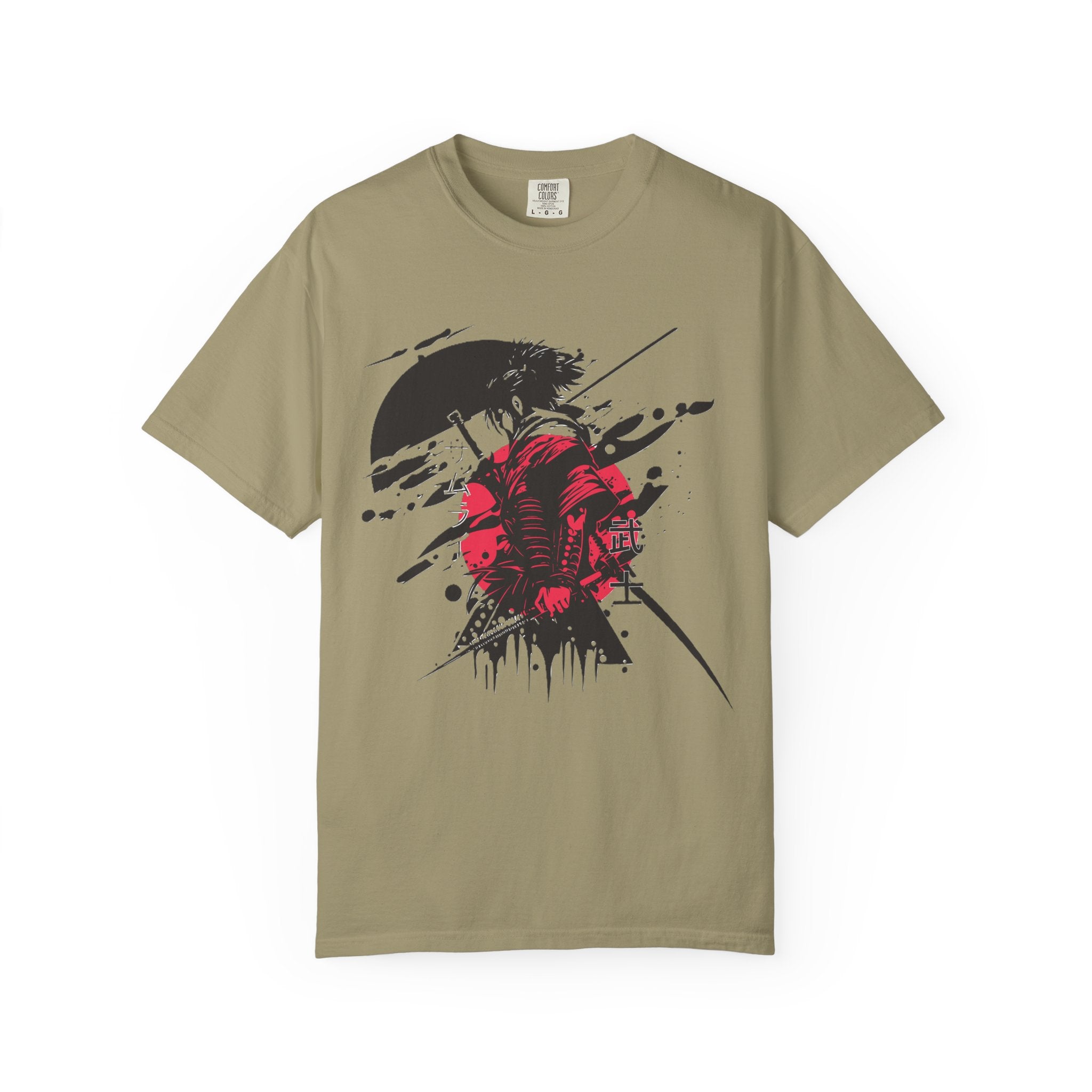 Garment-Dyed Graphic T-Shirt with Artistic Umbrella Design, Casual Tee for Art Lovers, Unique Gift for Birthdays, Fashion Statement, [...]