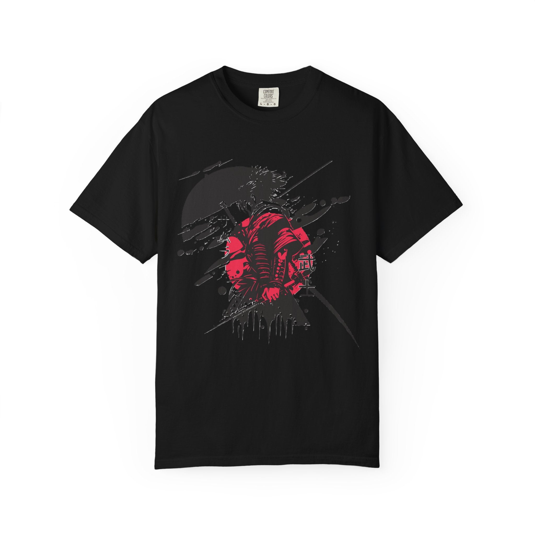 Garment-Dyed Graphic T-Shirt with Artistic Umbrella Design, Casual Tee for Art Lovers, Unique Gift for Birthdays, Fashion Statement, [...]