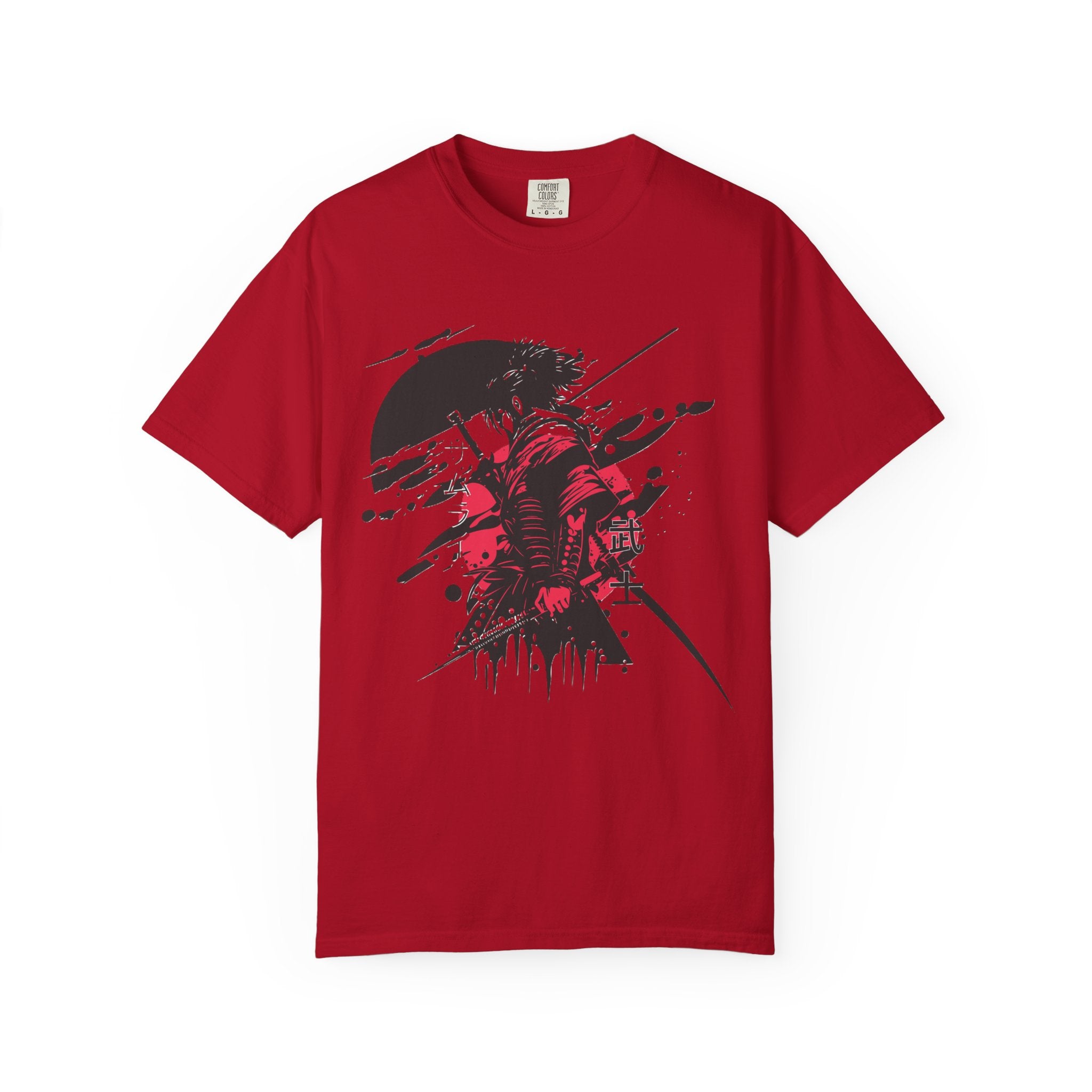 Garment-Dyed Graphic T-Shirt with Artistic Umbrella Design, Casual Tee for Art Lovers, Unique Gift for Birthdays, Fashion Statement, [...]