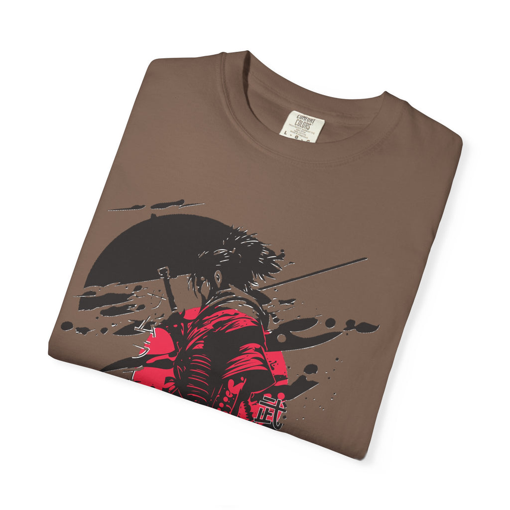 Garment-Dyed Graphic T-Shirt with Artistic Umbrella Design, Casual Tee for Art Lovers, Unique Gift for Birthdays, Fashion Statement, [...]
