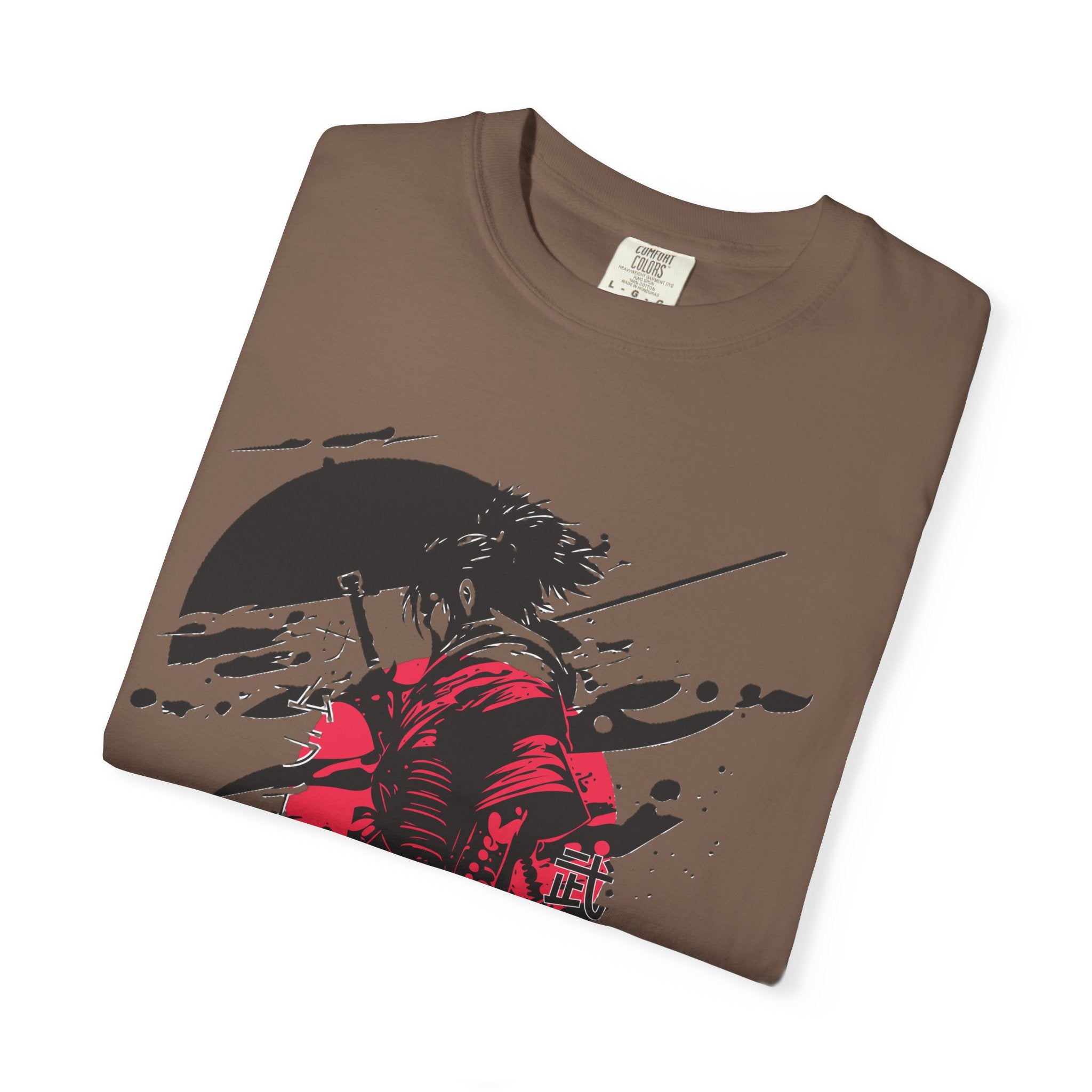 Garment-Dyed Graphic T-Shirt with Artistic Umbrella Design, Casual Tee for Art Lovers, Unique Gift for Birthdays, Fashion Statement, [...]