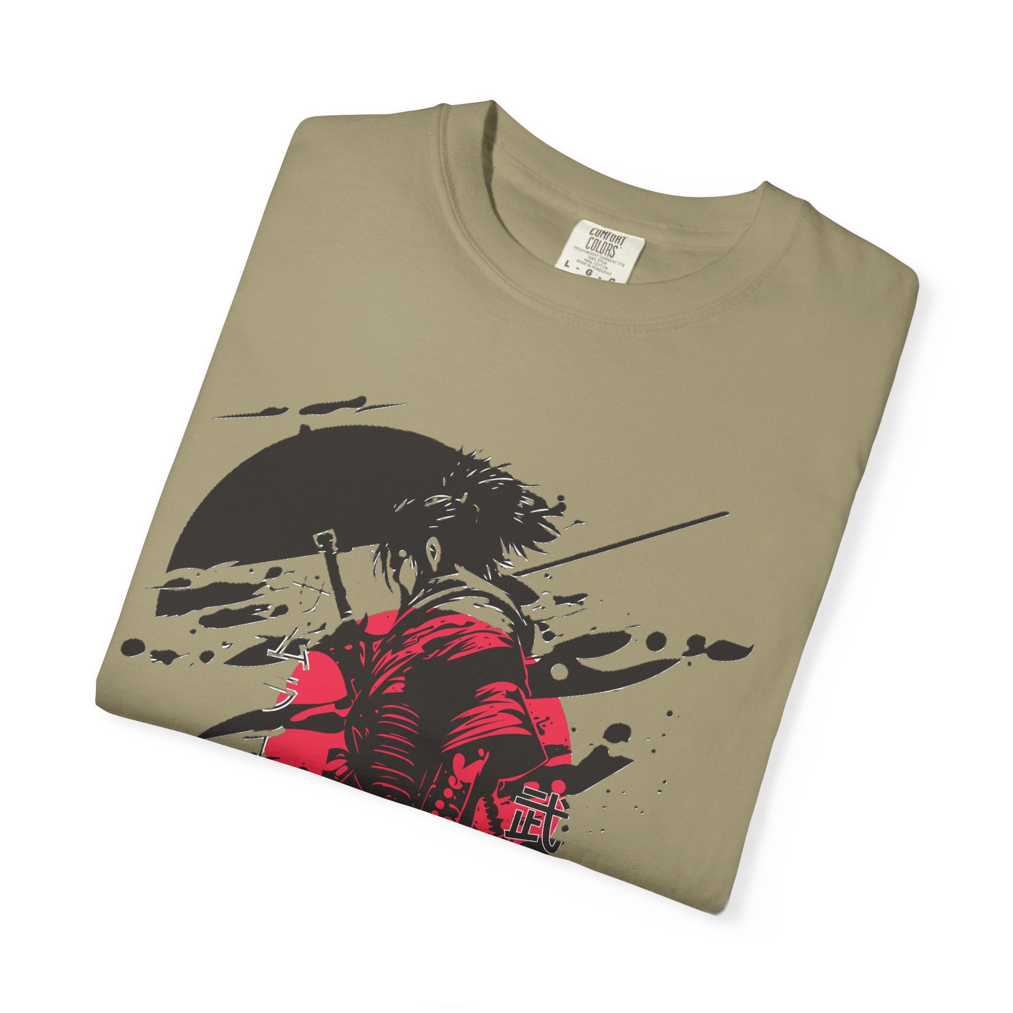Garment-Dyed Graphic T-Shirt with Artistic Umbrella Design, Casual Tee for Art Lovers, Unique Gift for Birthdays, Fashion Statement, [...]