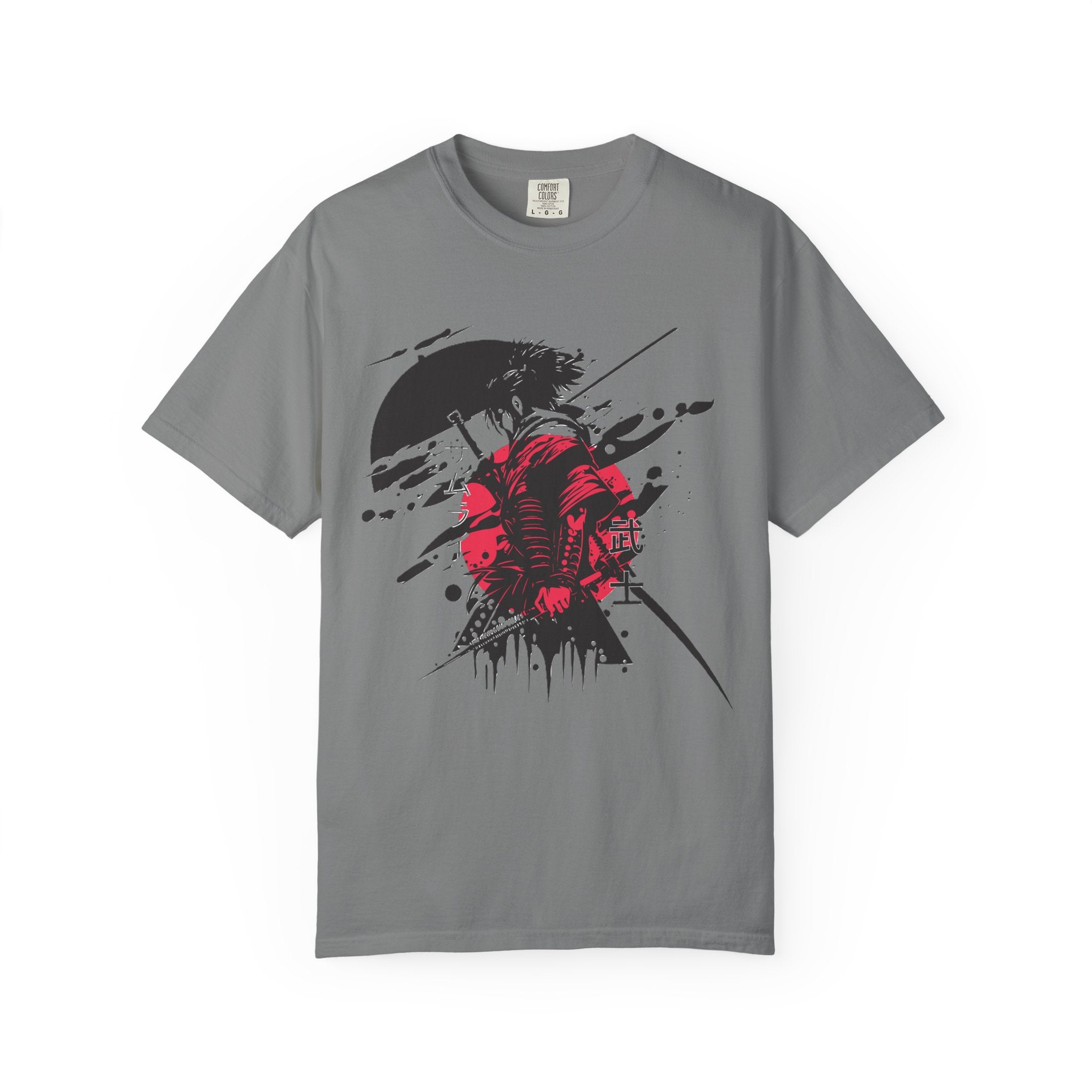 Garment-Dyed Graphic T-Shirt with Artistic Umbrella Design, Casual Tee for Art Lovers, Unique Gift for Birthdays, Fashion Statement, [...]