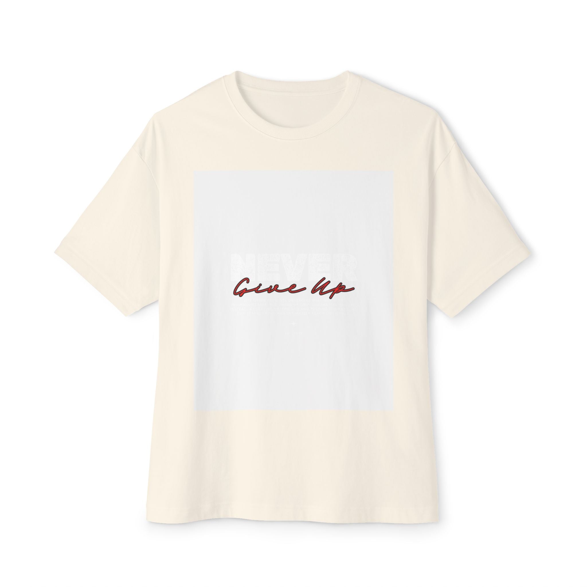 Unisex Oversized Boxy Tee
