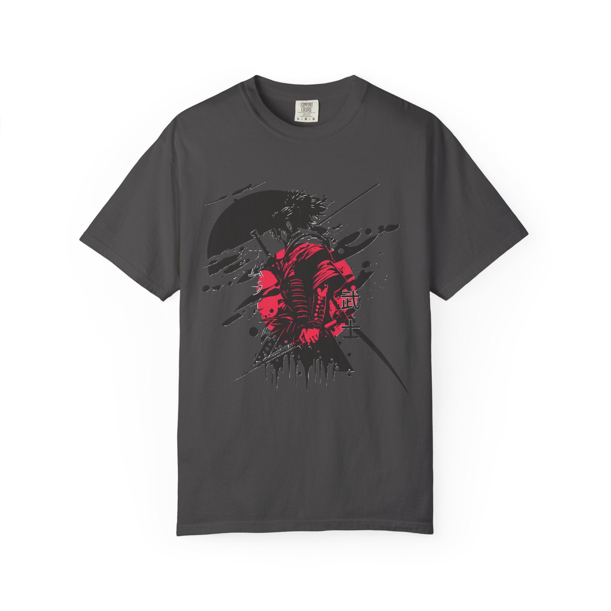 Garment-Dyed Graphic T-Shirt with Artistic Umbrella Design, Casual Tee for Art Lovers, Unique Gift for Birthdays, Fashion Statement, [...]