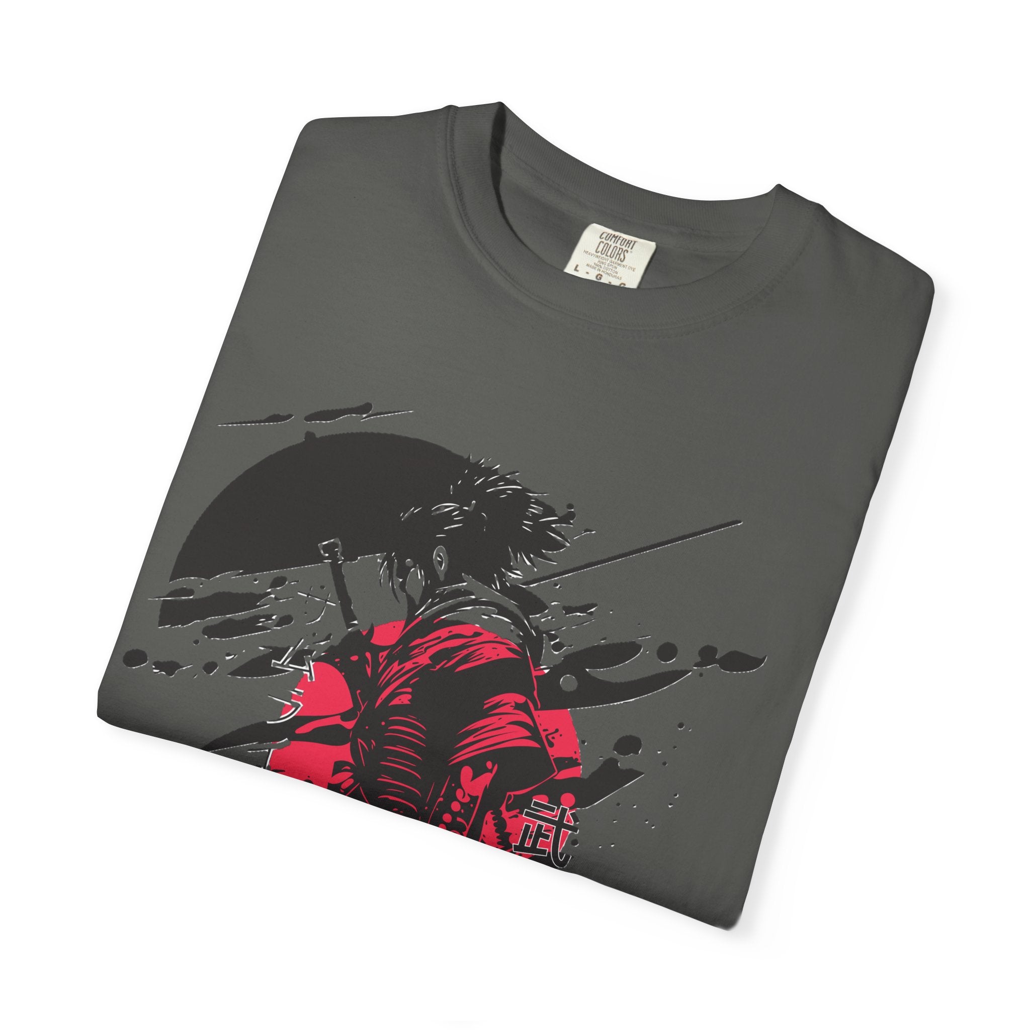 Garment-Dyed Graphic T-Shirt with Artistic Umbrella Design, Casual Tee for Art Lovers, Unique Gift for Birthdays, Fashion Statement, [...]