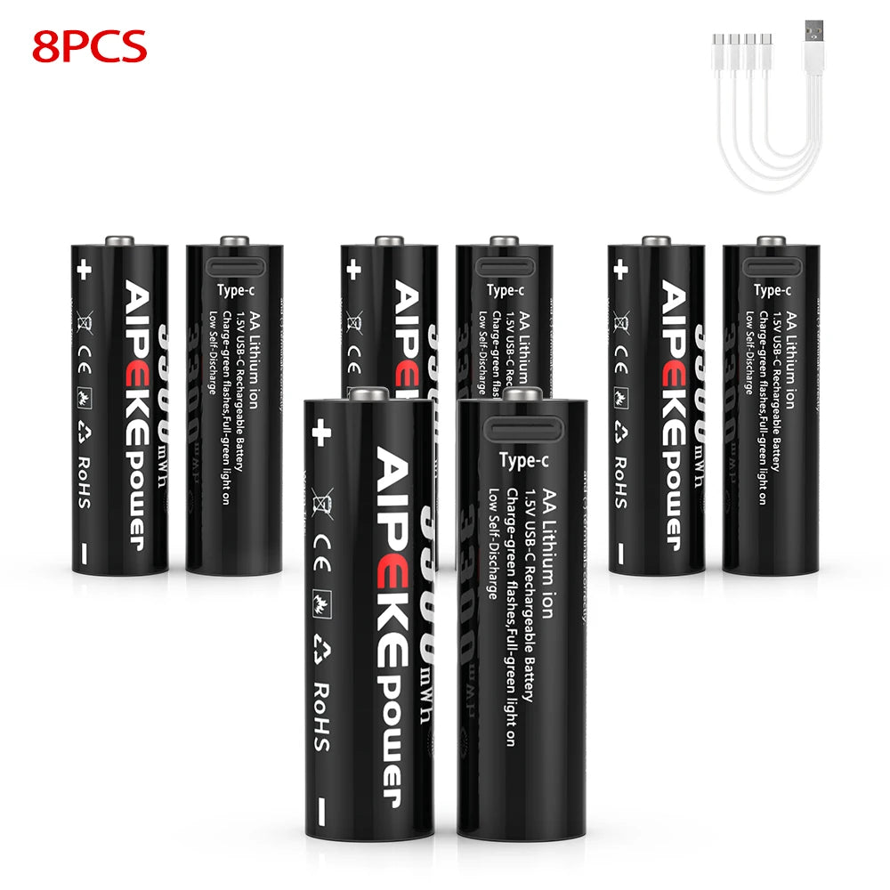EcoSmart Rechargeable Lithium Batteries™