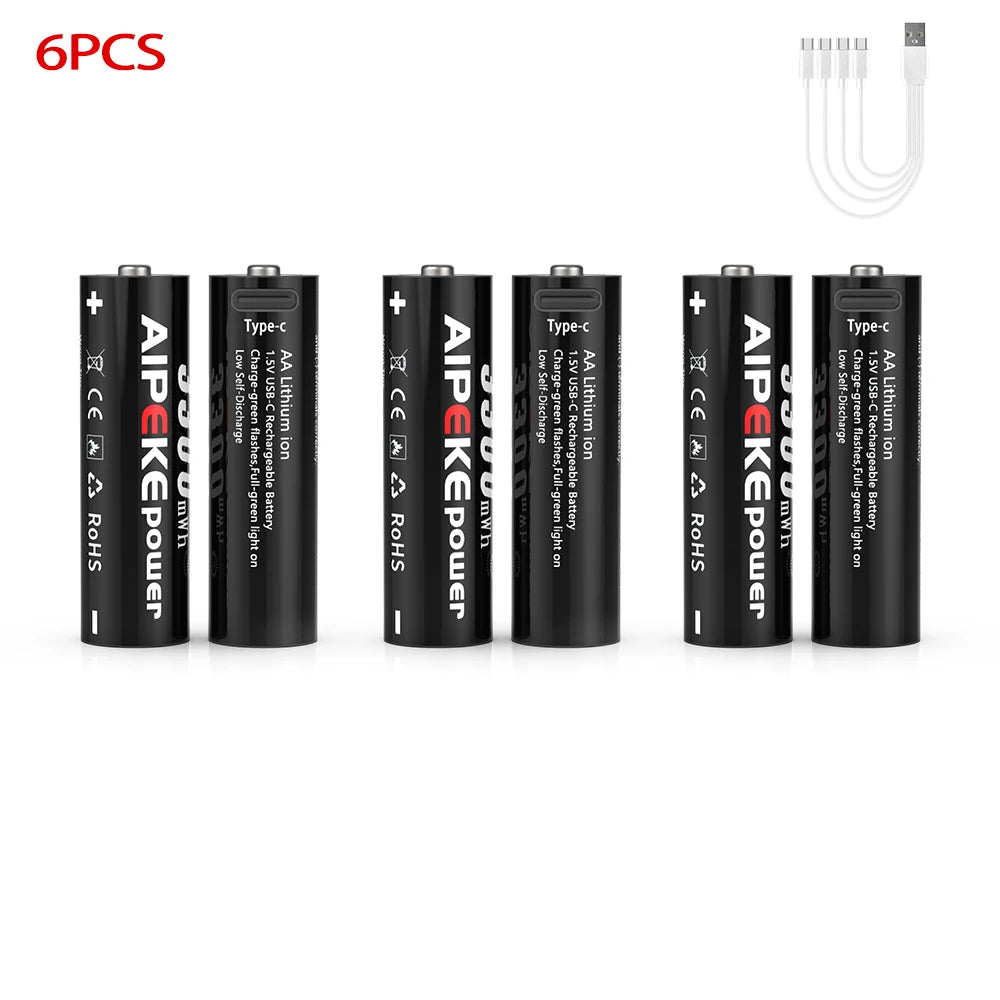 EcoSmart Rechargeable Lithium Batteries™