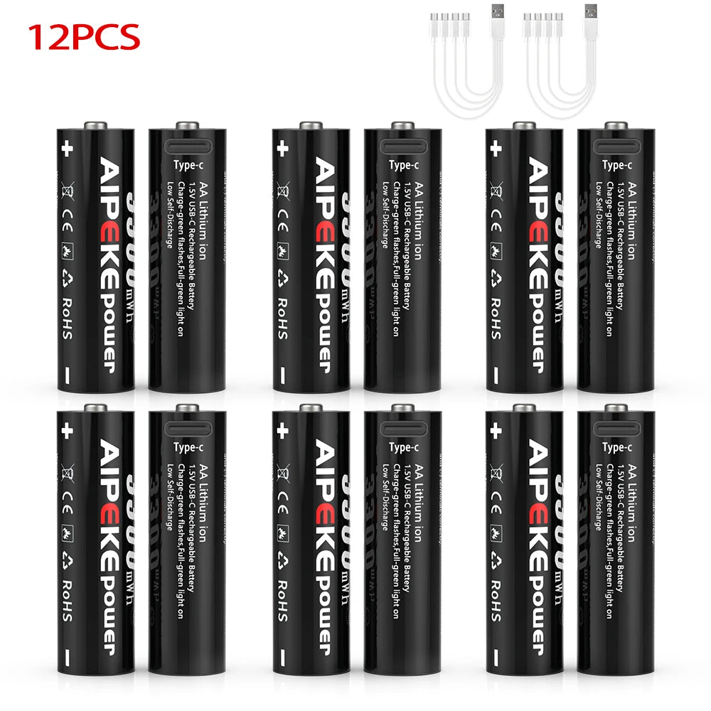 EcoSmart Rechargeable Lithium Batteries™