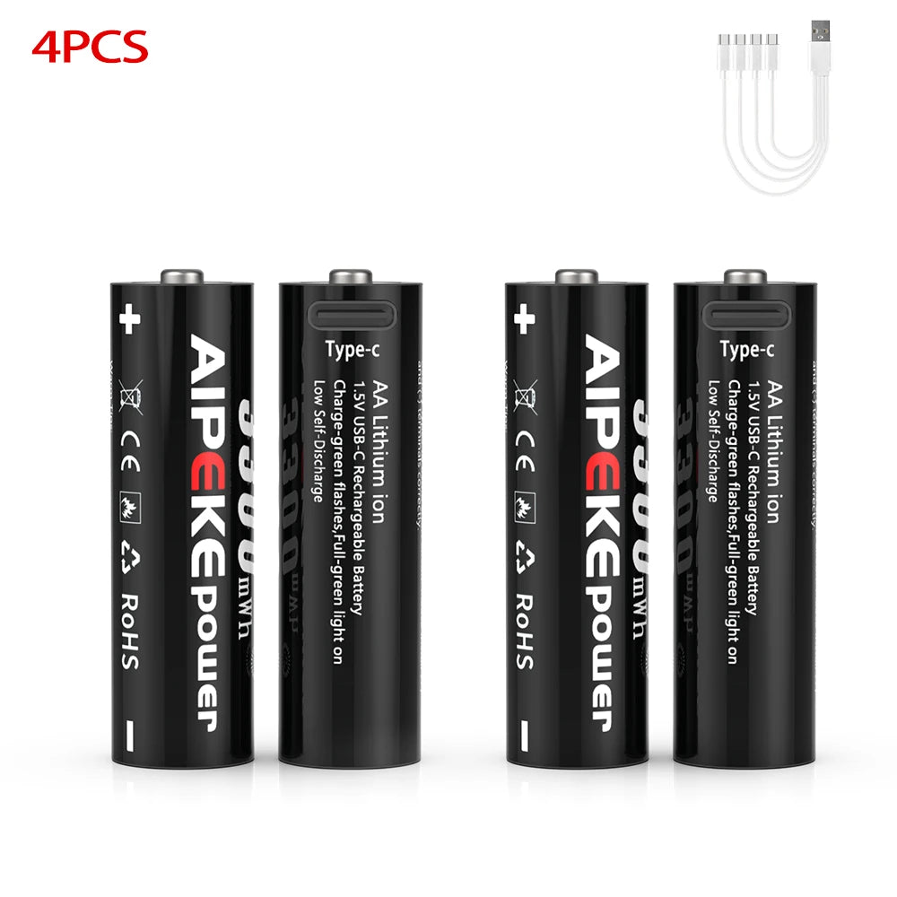 EcoSmart Rechargeable Lithium Batteries™