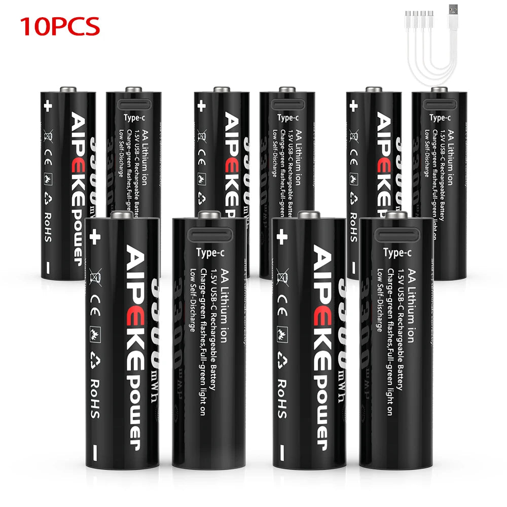 EcoSmart Rechargeable Lithium Batteries™